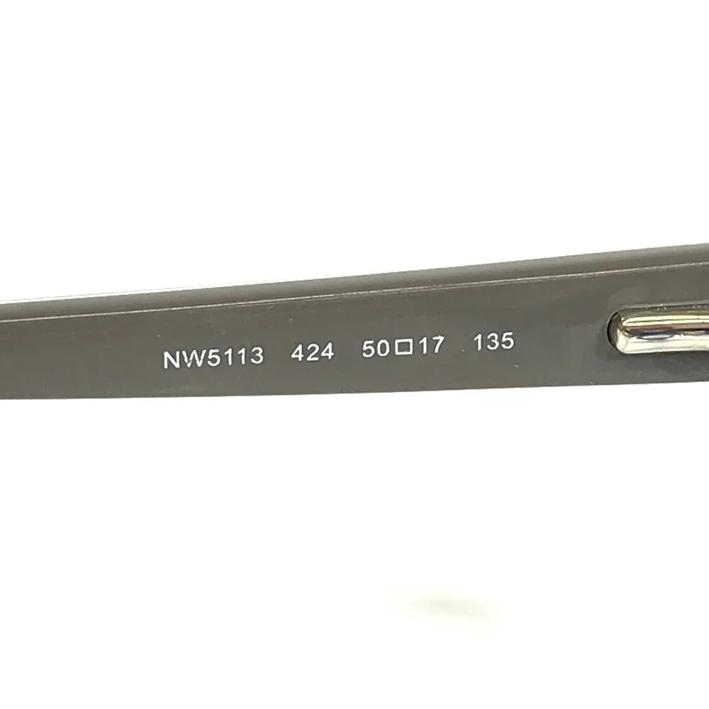 Nine West Eyeglasses Frames NW5113 424 Grey Clear Blue 50-17-135